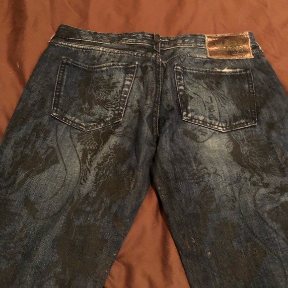 Premium rare embellished low waist guess jeans - Picture 8 of 9